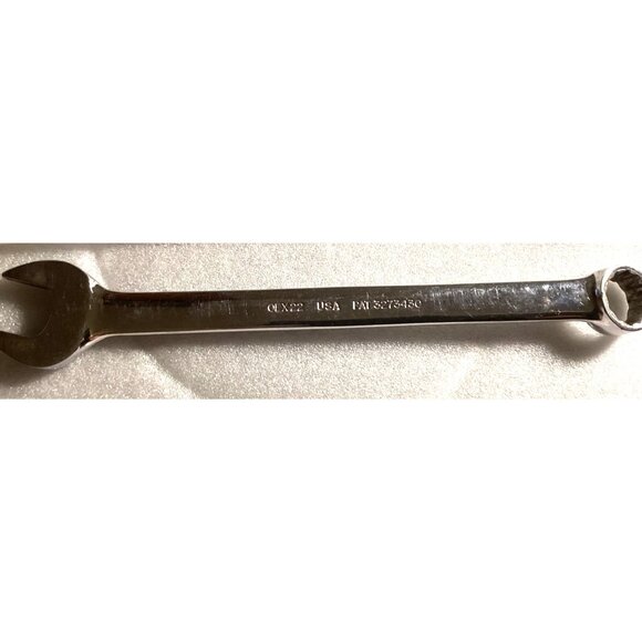Snap-On OEX22 11/16" Combination Wrench USA Chrome Finish - Picture 5 of 5